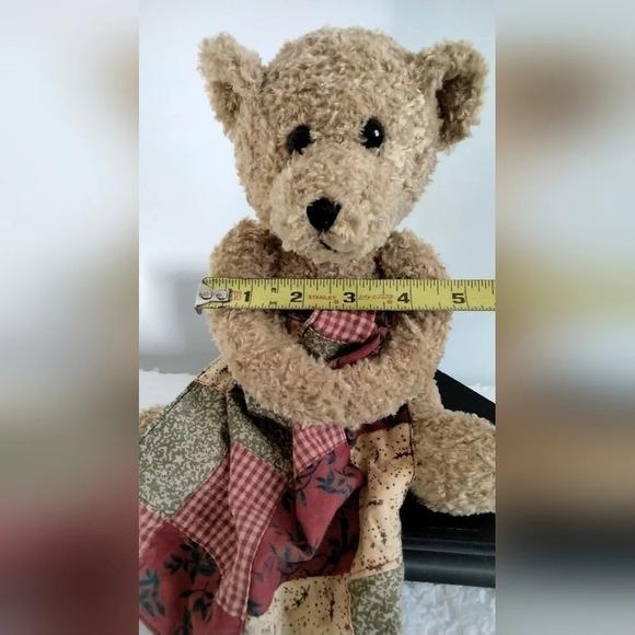 8" Thinking of You Teddy Bear with Note and Blanket by Mama J - Picture 7 of 10